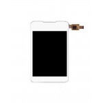 Lcd With Touch Screen For Lava Iris 349 Plus White By - Maxbhi.com