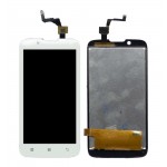 Lcd With Touch Screen For Lenovo A328 White By - Maxbhi Com