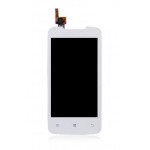 Lcd With Touch Screen For Lenovo A390 White By - Maxbhi.com