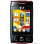 LCD with Touch Screen for LG Cookie Lite T300 - Black
