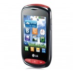 LCD with Touch Screen for LG Cookie WiFi T310i - Black