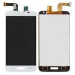 Lcd With Touch Screen For Lg L70 D320n White By - Maxbhi Com
