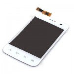 Lcd With Touch Screen For Lg Optimus L3 Ii Dual E435 White By - Maxbhi.com