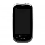 LCD with Touch Screen for Micromax X640 - Black