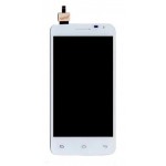 Lcd With Touch Screen For Micromax A77 Canvas Juice White By - Maxbhi.com