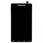 Lcd With Touch Screen For Motorola Milestone 2 Me722 Black By - Maxbhi Com