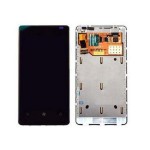 Lcd With Touch Screen For Nokia N800 Black By - Maxbhi Com