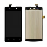 Lcd With Touch Screen For Oppo R1001 Joy Black By - Maxbhi Com