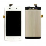 Lcd With Touch Screen For Oppo R1001 Joy White By - Maxbhi Com