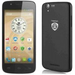 LCD with Touch Screen for Prestigio MultiPhone 5504 Duo - Grey