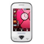 LCD with Touch Screen for Samsung S7070 Diva - White
