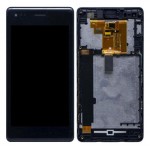 Lcd With Touch Screen For Sony Xperia M C1904 Black By - Maxbhi Com