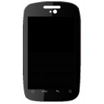 Lcd With Touch Screen For Spice Mi310 Black By - Maxbhi Com