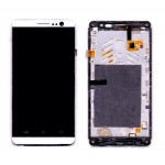 Lcd With Touch Screen For Spice Mi506 Stellar Mettle Icon Silver By - Maxbhi Com