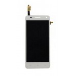 Lcd With Touch Screen For Xolo Q3000 White By - Maxbhi.com