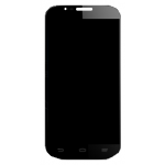 Lcd With Touch Screen For Zte Blade Q Maxi Black By - Maxbhi Com