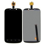 Lcd With Touch Screen For Zte Grand X V970 Black By - Maxbhi Com