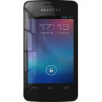 LCD with Touch Screen for Alcatel OT-4005D - Black