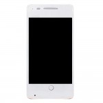 Lcd With Touch Screen For Alcatel One Touch Fire C White By - Maxbhi Com