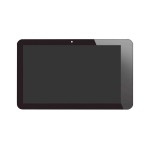 Lcd With Touch Screen For Hcl Me Y3 White By - Maxbhi.com