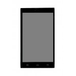 Lcd With Touch Screen For Intex Aqua 4x Black By - Maxbhi.com