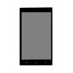 Lcd With Touch Screen For Intex Aqua 4x Black By - Maxbhi.com
