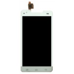 Lcd With Touch Screen For Intex Aqua Amaze White By - Maxbhi Com