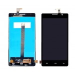 Lcd With Touch Screen For Intex Aqua Power Hd Black By - Maxbhi Com