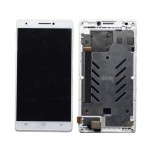 Lcd With Touch Screen For Intex Aqua Power Hd White By - Maxbhi Com