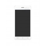 Lcd With Touch Screen For Intex Aqua Q3 White By - Maxbhi.com