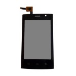 Lcd With Touch Screen For Intex Aqua T5 Black By - Maxbhi.com