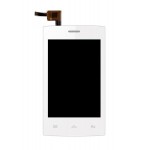 Lcd With Touch Screen For Intex Aqua T5 White By - Maxbhi.com