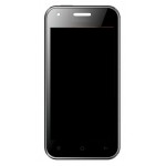 Lcd With Touch Screen For Intex Cloud Y5 Black By - Maxbhi Com