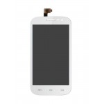 Lcd With Touch Screen For Intex Cloud Z5 White By - Maxbhi.com