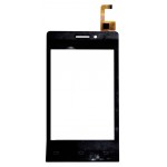 Touch Screen Digitizer For Intex Aqua V4 Black By - Maxbhi Com