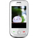 LCD with Touch Screen for Karbonn K1515 - White