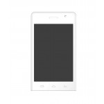Lcd With Touch Screen For Karbonn A108 White By - Maxbhi.com
