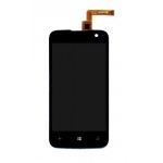 Lcd With Touch Screen For Karbonn Titanium Wind W4 Black By - Maxbhi.com