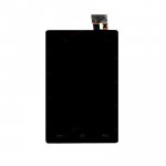 Lcd With Touch Screen For Lava Discover 136s Black By - Maxbhi Com