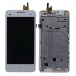Lcd With Touch Screen For Micromax Canvas Hd Plus A190 White By - Maxbhi Com