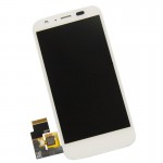 Lcd With Touch Screen For Motorola New Moto G Lte White By - Maxbhi.com
