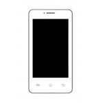 Lcd With Touch Screen For Spice Smart Flo Mettle 4x Mi426 White By - Maxbhi.com
