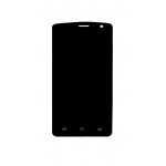 Lcd With Touch Screen For Spice Stellar 507 Black By - Maxbhi Com