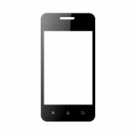 Touch Screen Digitizer For Spice M6100 White By - Maxbhi Com