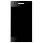 Lcd With Touch Screen For Vayoki M35 Black By - Maxbhi Com