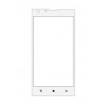 Touch Screen Digitizer For Videocon Infinium Z50 Quad White By - Maxbhi.com