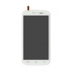Lcd With Touch Screen For Wiko Cink Five White By - Maxbhi.com