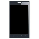 Lcd With Touch Screen For Zen U4 Black By - Maxbhi Com