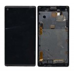 Lcd With Touch Screen For Sony Ericsson Xperia L S36h Black By - Maxbhi Com
