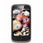 LCD with Touch Screen for Lenovo A750 - Black